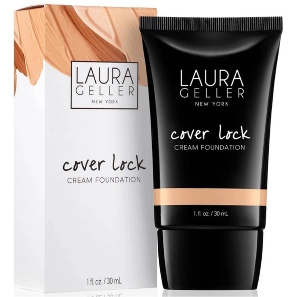 Laura Geller Cover Lock Cream Foundation - Tan 🏝️